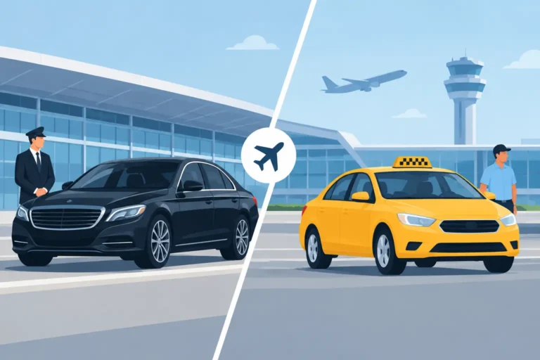 Airport Sedan Versus Taxi Service for Your Trip