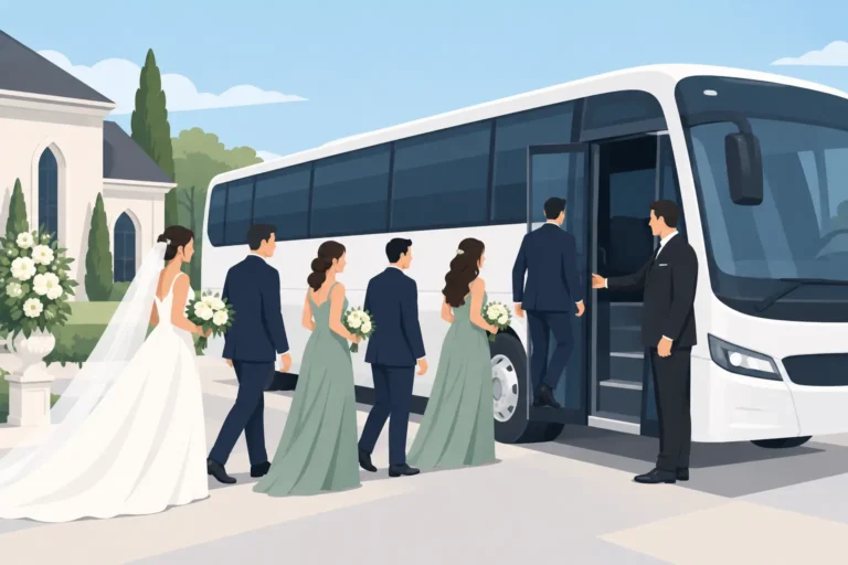 How to Transport Wedding Parties Without Delays