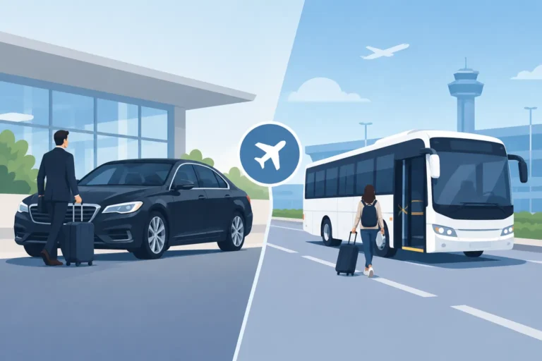 Private Car Versus Airport Shuttle for Your Trip