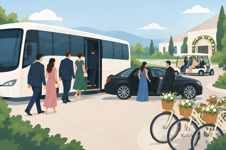 12 Best Wedding Guest Transport Ideas That Work