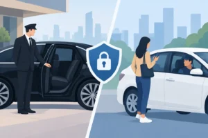 Chauffeur Versus Rideshare Safety Compared